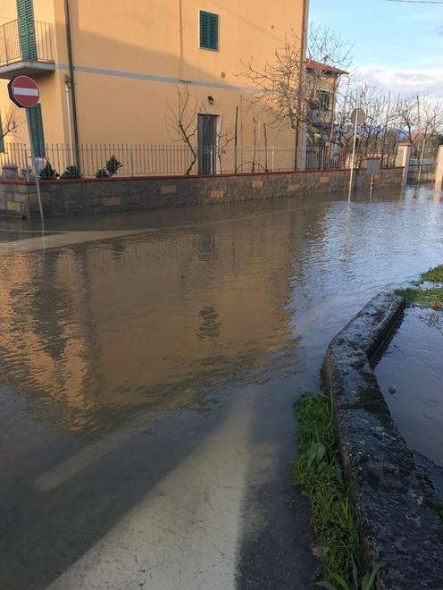Allagamenti dopo l’acquazzone 