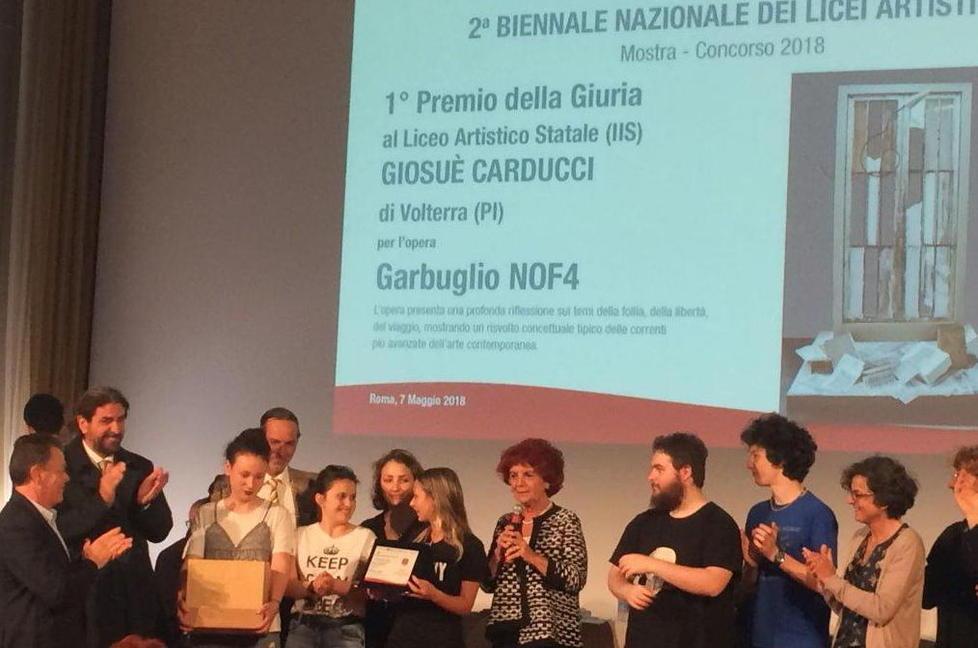 Il trionfo del Carducci alla Biennale dei licei 