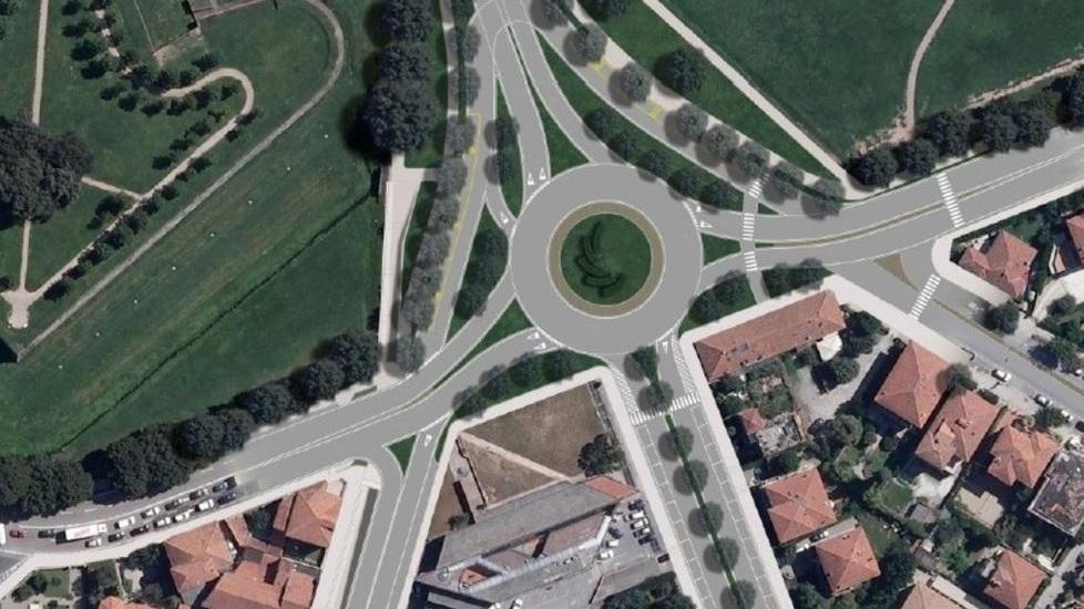 Via l’attuale lunga fila di semafori