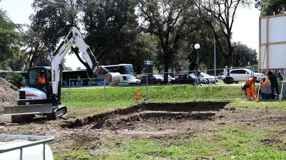 Rotonda Boccherini: i saggi archeologici danno esito negativo