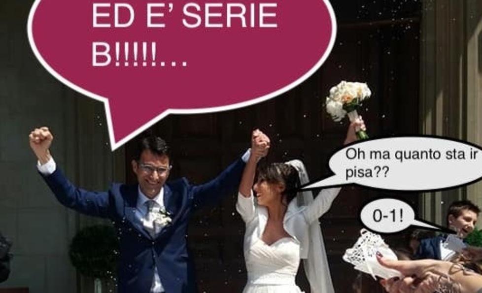 Matrimonio con radio...e derby in casa