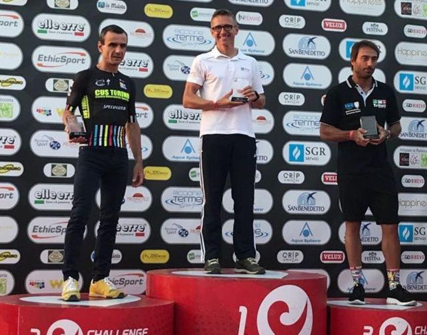 Marco Montanari strepitoso a Riccione nel mezzo IronMan 