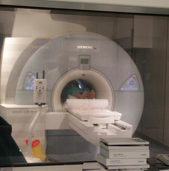 In una foto d'archivio un macchinario per la tac