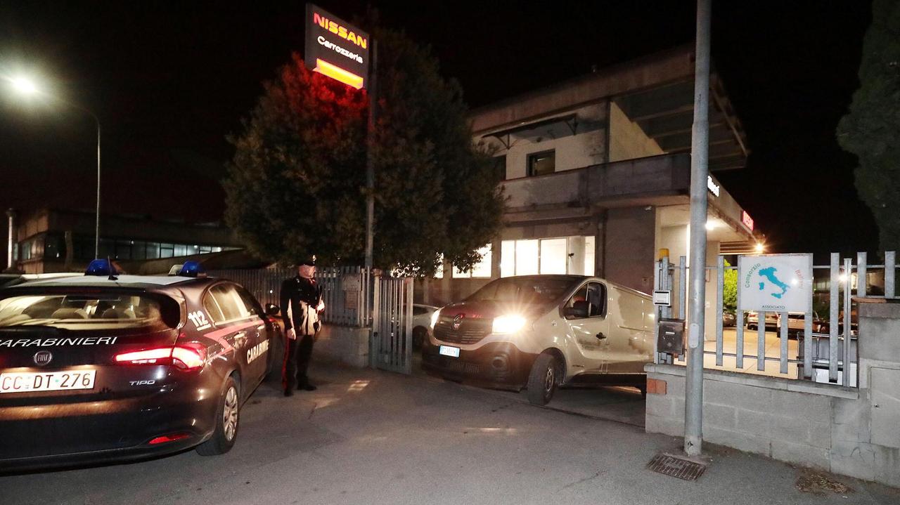 Il luogo dell'incidente (foto agenzia Sestini)