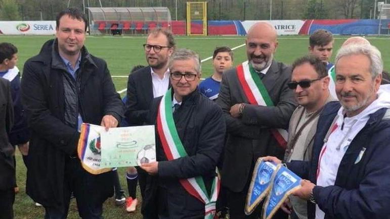 Calci regala il campo ad Amatrice