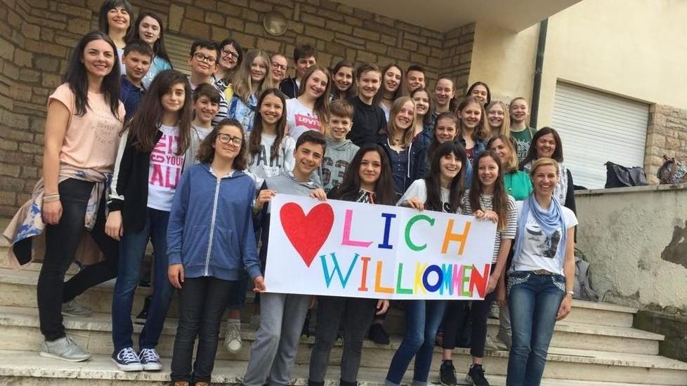 In classe gli studenti di Pfarrkirchen