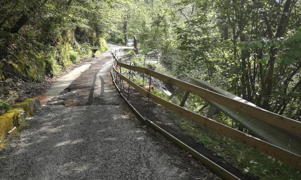 Sos degli abitanti di Pruno: strada pericolosa