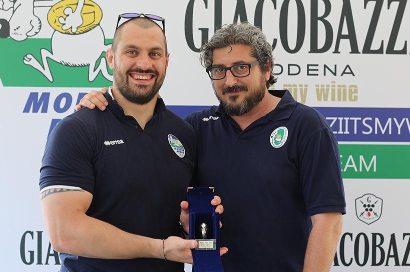 Faraone, 200 caps con la maglia del Modena Rugby 