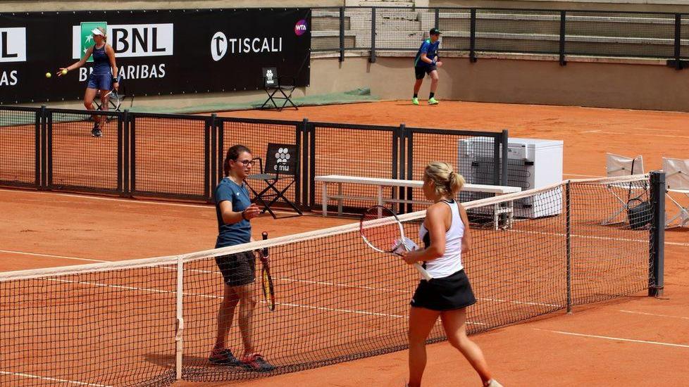 Gambogi al Foro Italico, debutto nel grande tennis