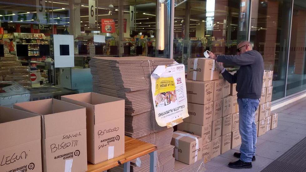 Donate 14 tonnellate di cibo