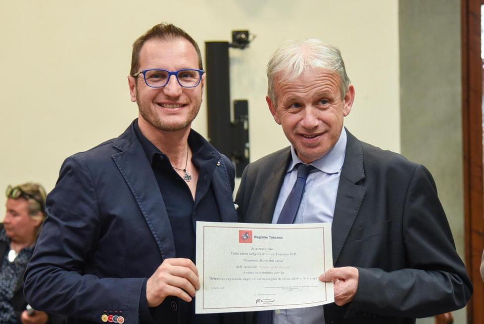 Premiato l’olio del Frantoio Moro 