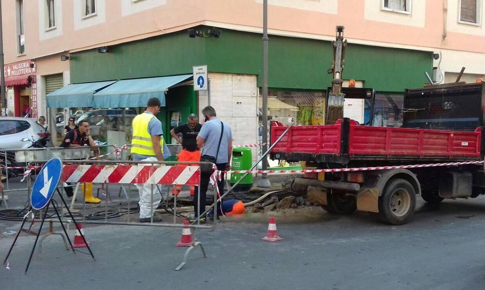 Tubo ko, disagi in zona Cavallotti