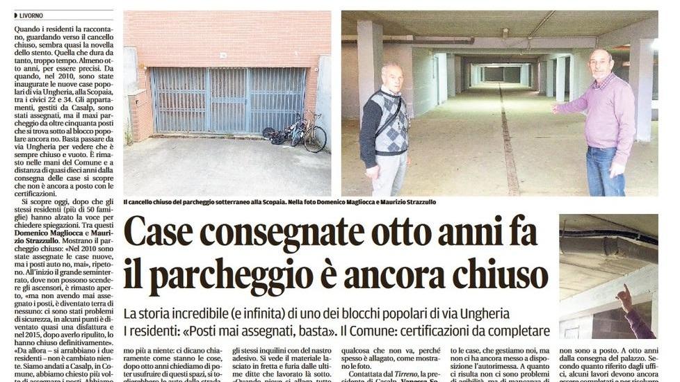 «Partono i lavori a giugno daremo quei posti mai finiti»