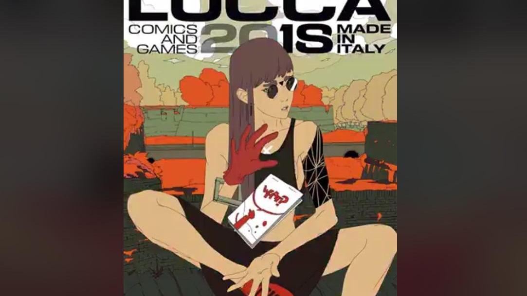 Una delle immagini del poster di Lucca Comics 2018