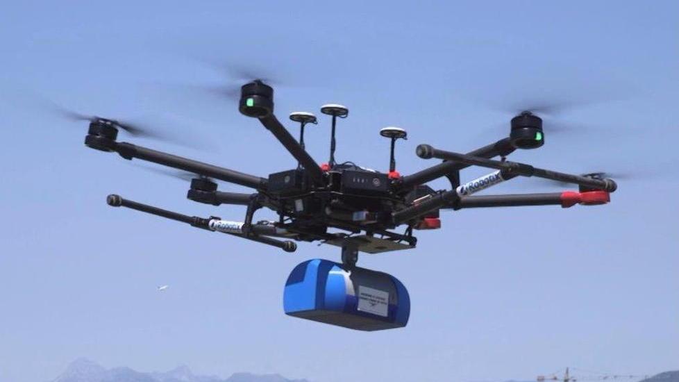 Il sangue per trasfusioni si trasporta con il drone