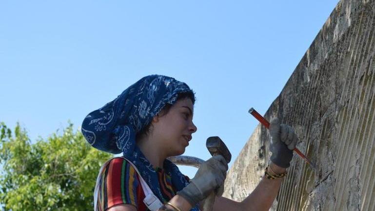 Accademia delle Belle Arti affresca il muro della Fiera