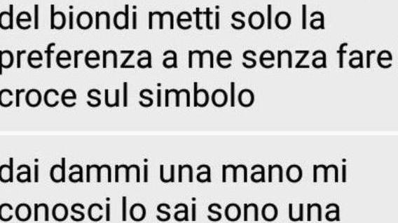 «Non votare il simbolo, vota me» Biondi “prende a schiaffi” Tonini
