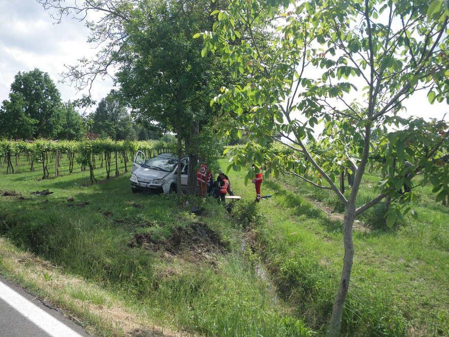 Schianti, due feriti in gravi condizioni 