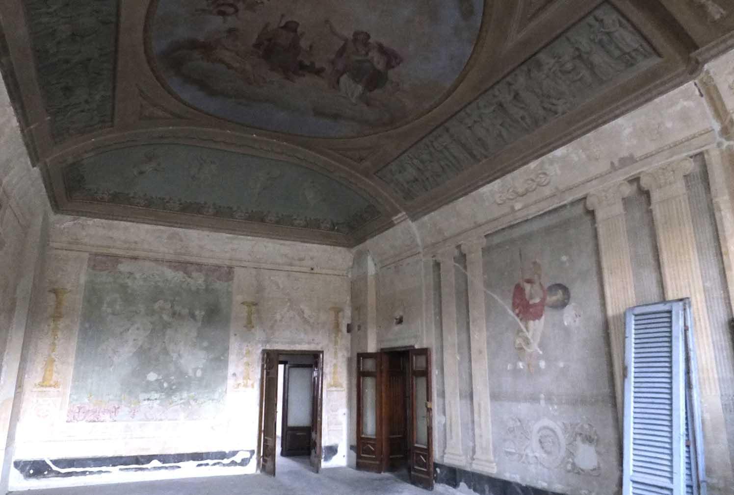 Un interno di Palazzo Boyl