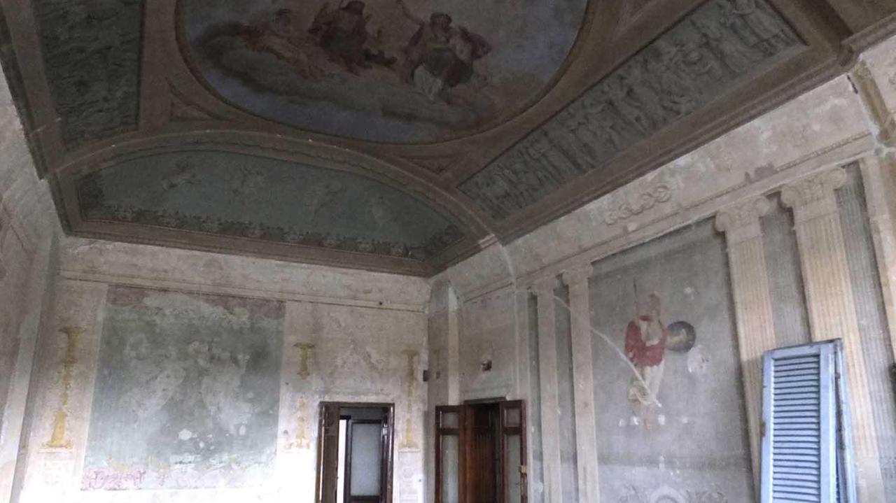 Un interno di Palazzo Boyl