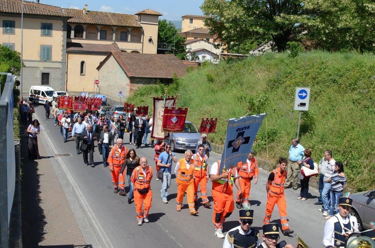 Una sfilata per la festa sociale dell’Avis di Buggiano (Foto Nucci)