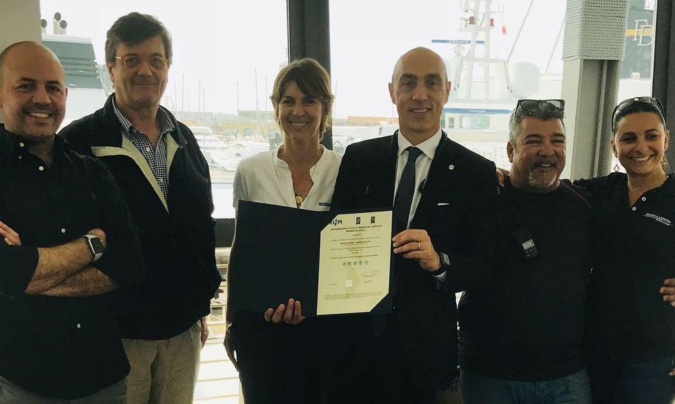 Il Marina di Genova promosso dal Rina
