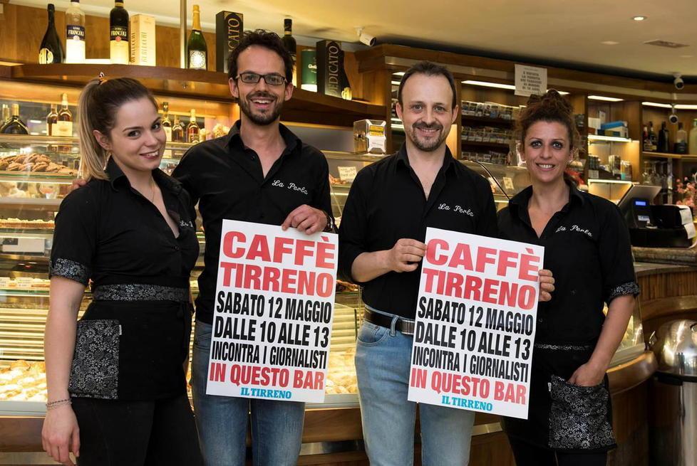 Oggi Caffè Tirreno fa tappa alla pasticceria La Perla