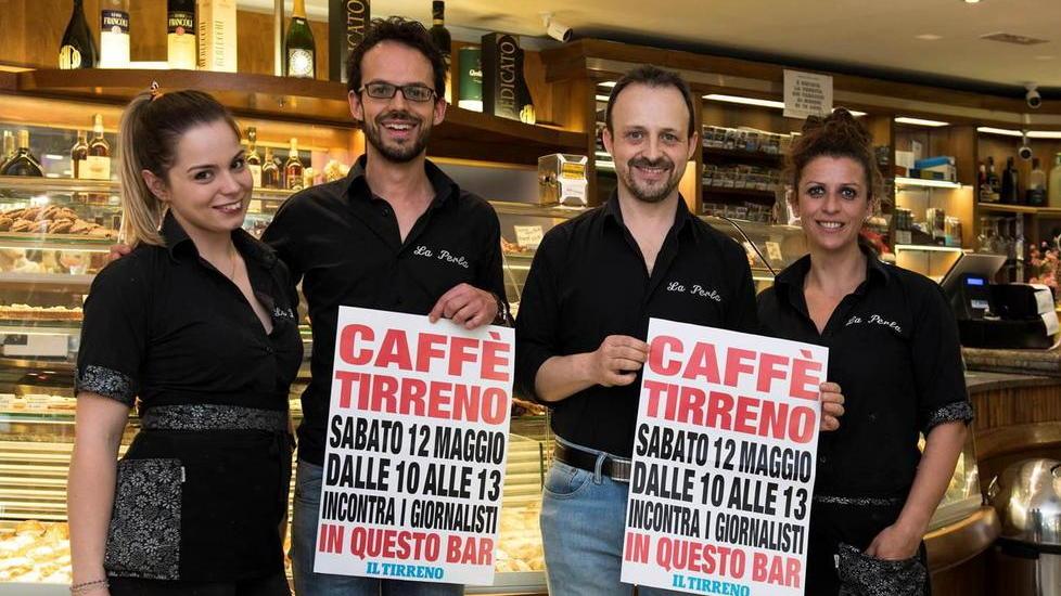 Oggi Caffè Tirreno fa tappa alla pasticceria La Perla