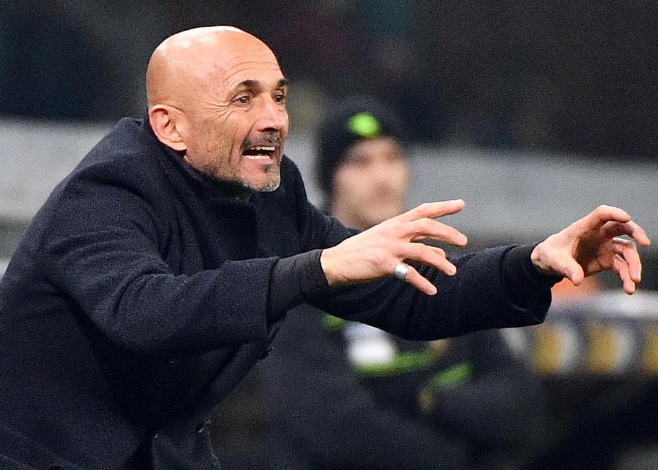 Spalletti: «Massimo rispetto per il Sassuolo e i nostri tifosi»
