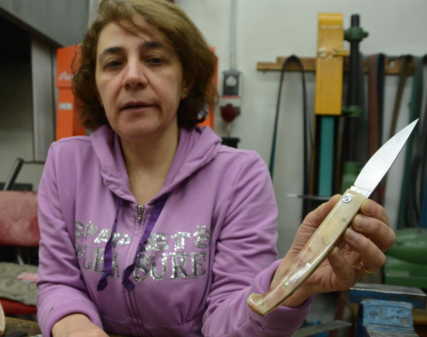 Rosa e resolza La signora dei coltelli di Pattada