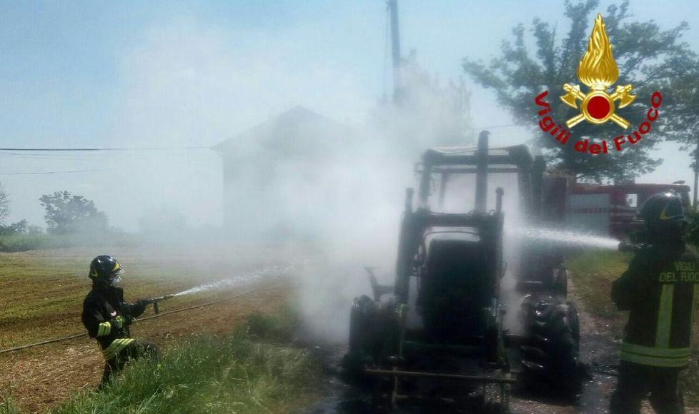 Guasto al motore, trattore a fuoco