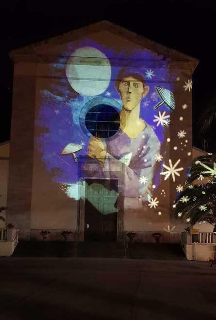 L’arte di Talani rivive sugli edifici storici