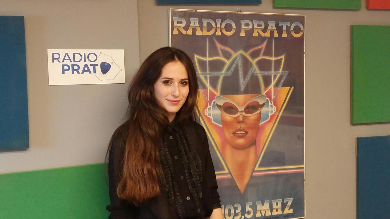 La cantautrice Martina Pichierri negli studi di Radio Prato