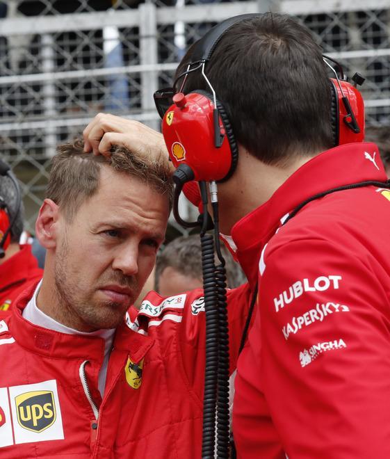 Dominio Mercedes, Vettel quarto 