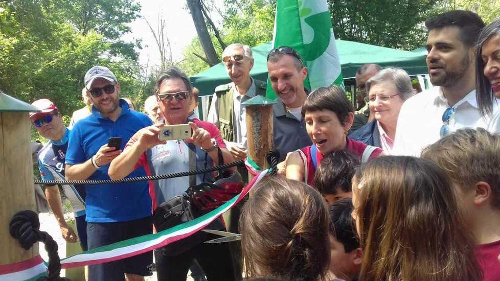 Taglio del nastro per l’oasi Pegolotta