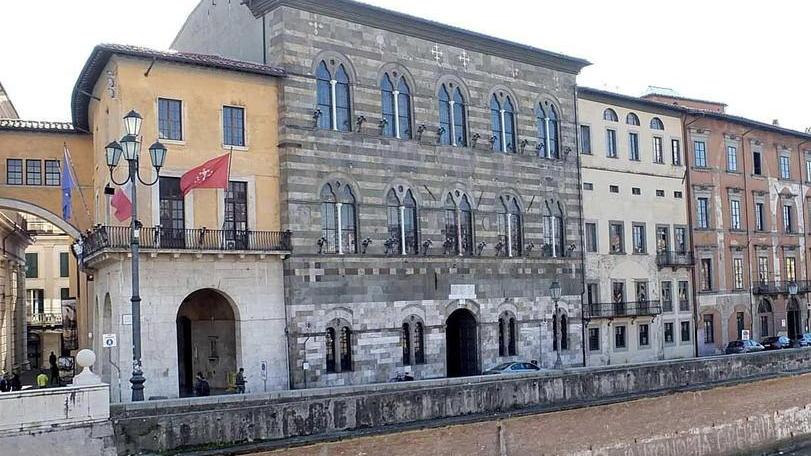 La sede del municipio a Pisa