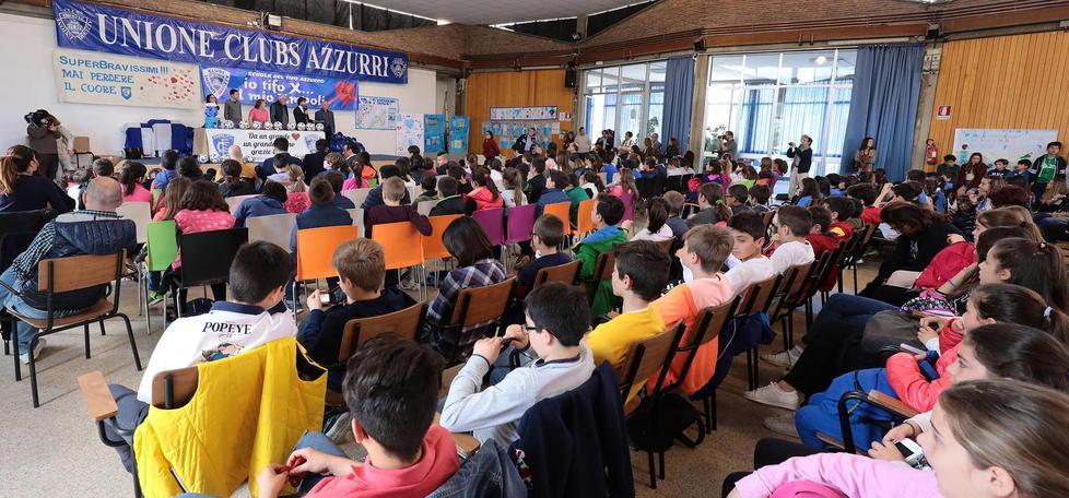 Questa mattina la festa della Scuola del tifo