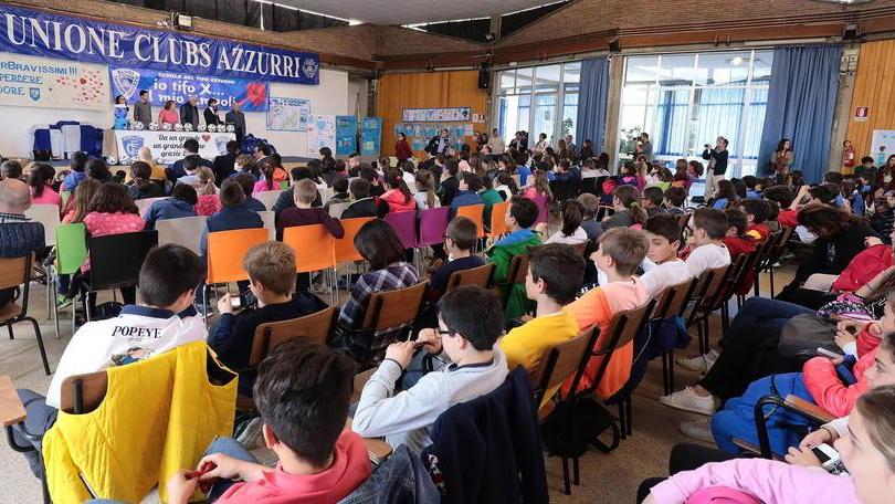 Questa mattina la festa della Scuola del tifo