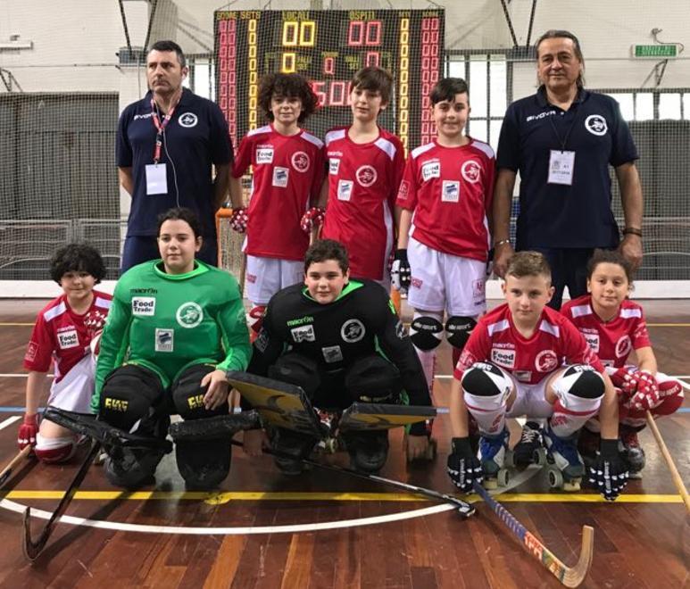 Pattinatori terzi al trofeo Panagini di Novara