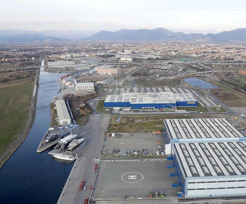 La super Darsena del futuro è ai Navicelli: qui i big della nautica 