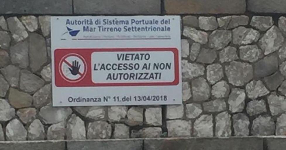 Spuntano i divieti al “Molo Novo” 
