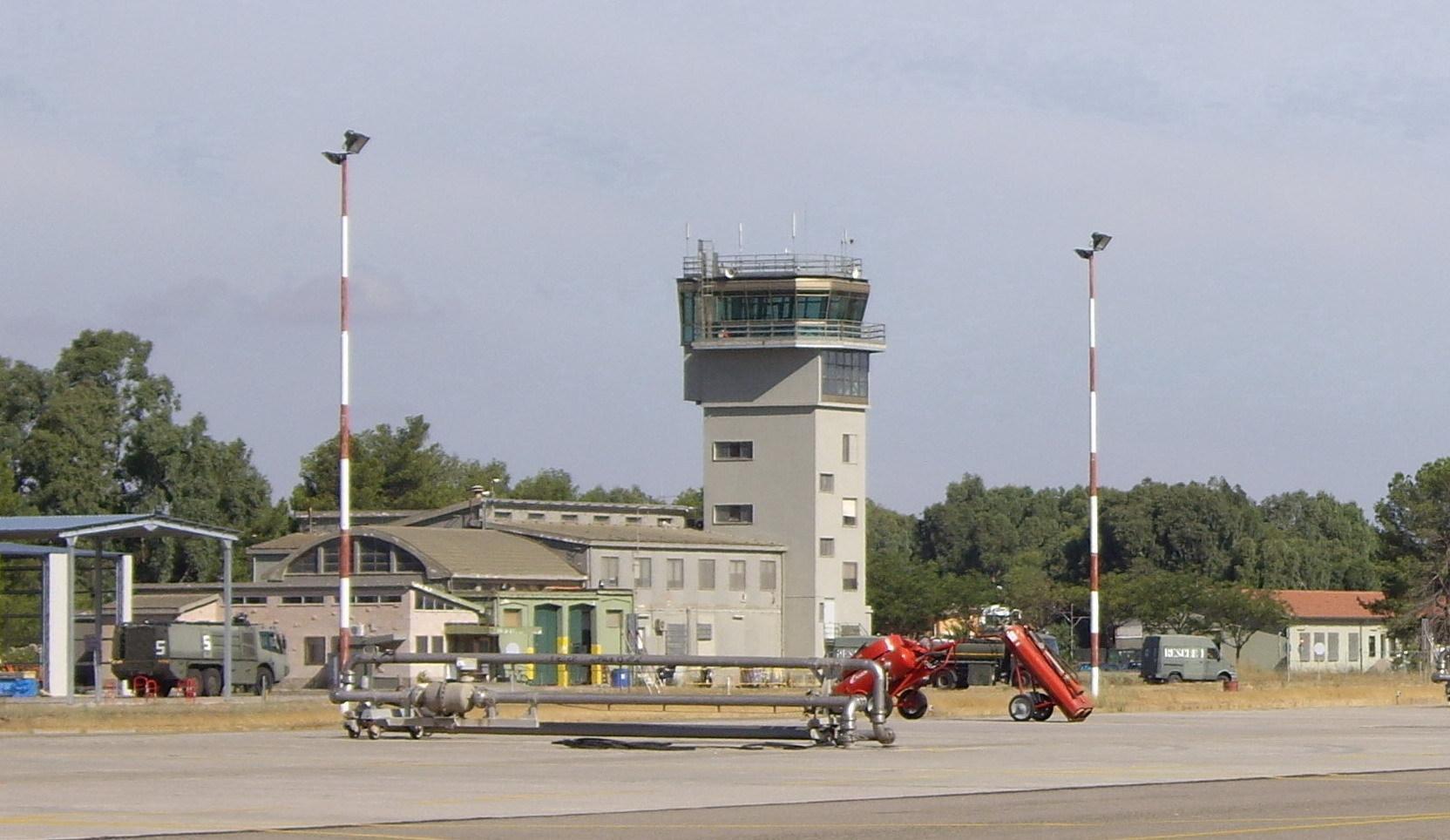 La base aerea di Decimomannu
