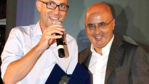 Michele Pellegrini (a sinistra) con Roberto Bernabò