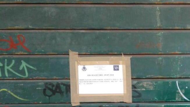 Stangato minimarket resterà chiuso per un mese