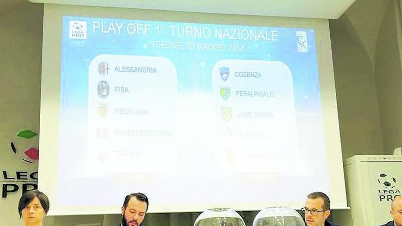Pisa, il sorteggio dice Viterbese