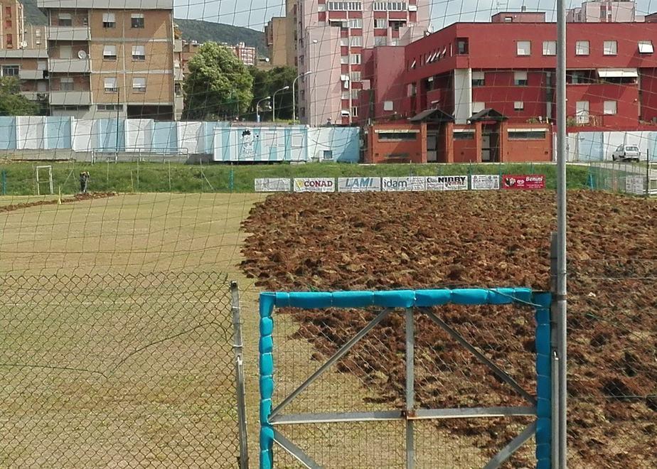 Campo e spogliatoi nuovi a Salivoli 