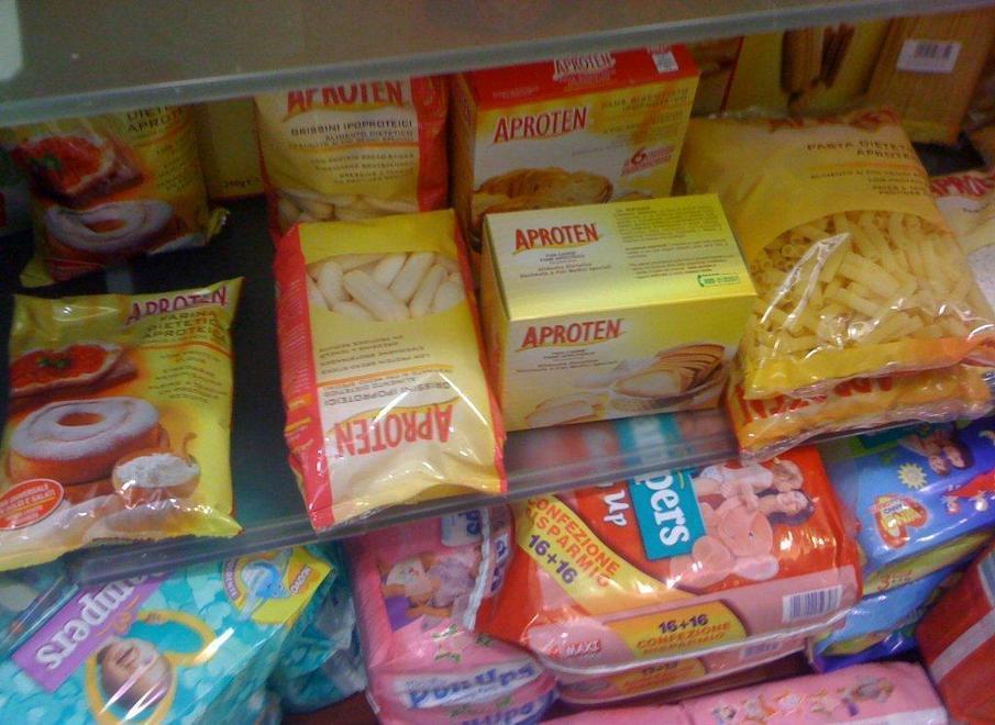 A mensa un menu con piatti per celiaci 