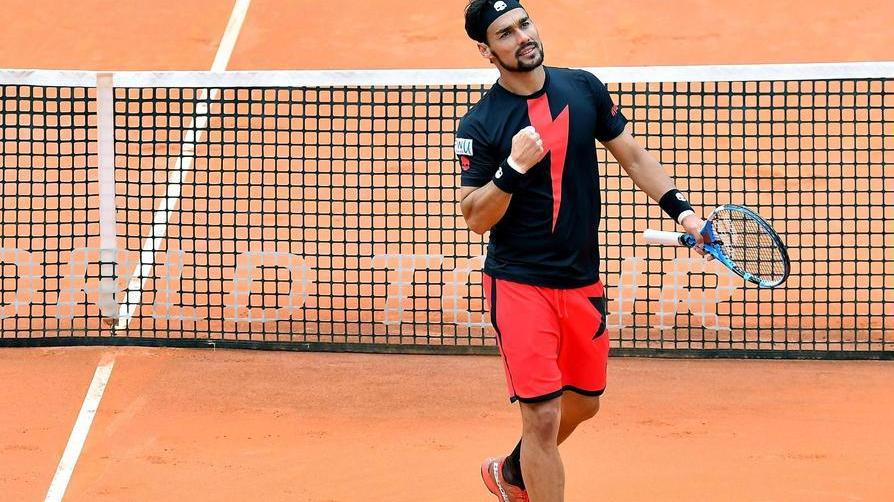 Impresa Fognini, al Foro Italico battuto Thiem
