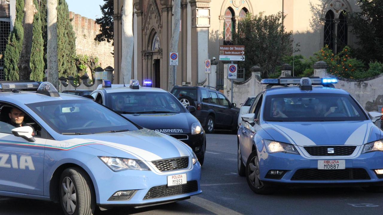 Le volanti della polizia (archivio)