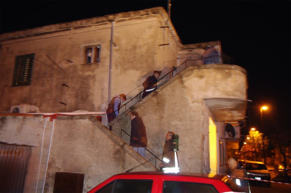 La casa in cui avvenne l'incendio